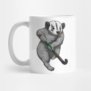 Honey badger Field hockey Hockey stick Mug